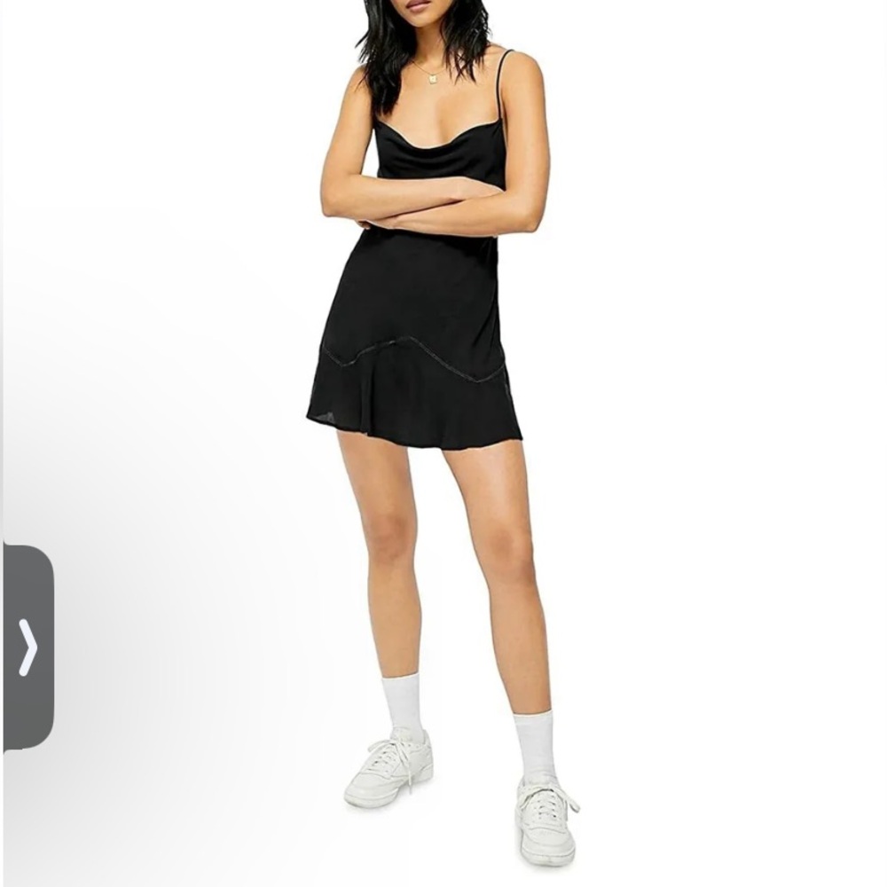 NWT Free People cowl neck mini dress size S